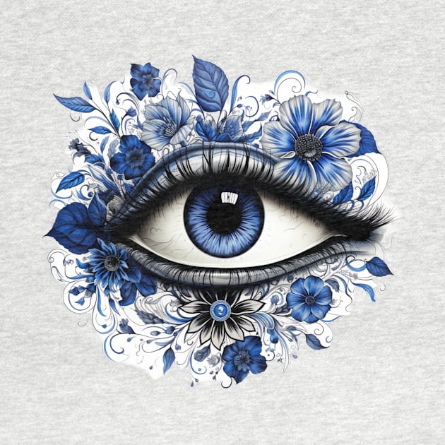 Sparkling Blue Eye by Liana Campbell